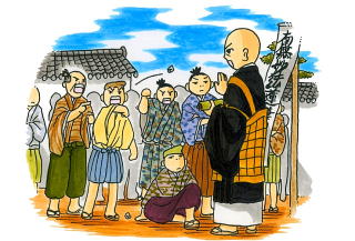 辻説法